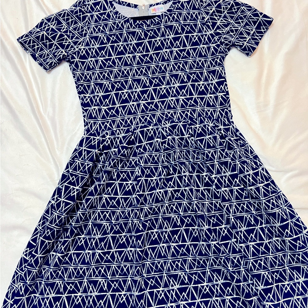 NWT M Navy Amelia Dress